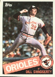 1985 Topps Baseball Cards      147     Bill Swaggerty